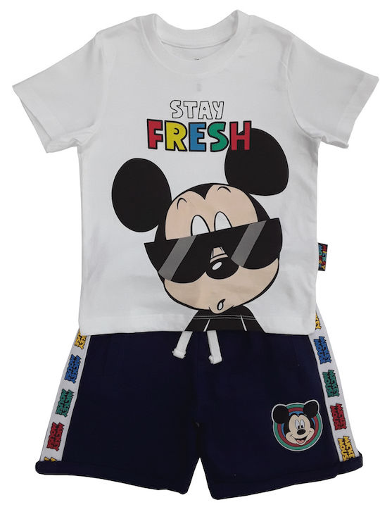 Disney Kids Set with Shorts Summer 2pcs Blue