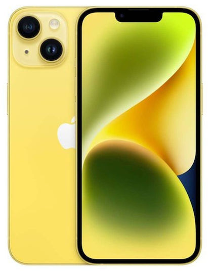 Apple iPhone 14 (6GB/128GB) Жълт Обновен клас A