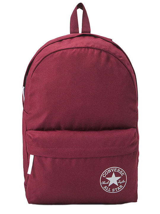 Converse School Bag Backpack in Burgundy color