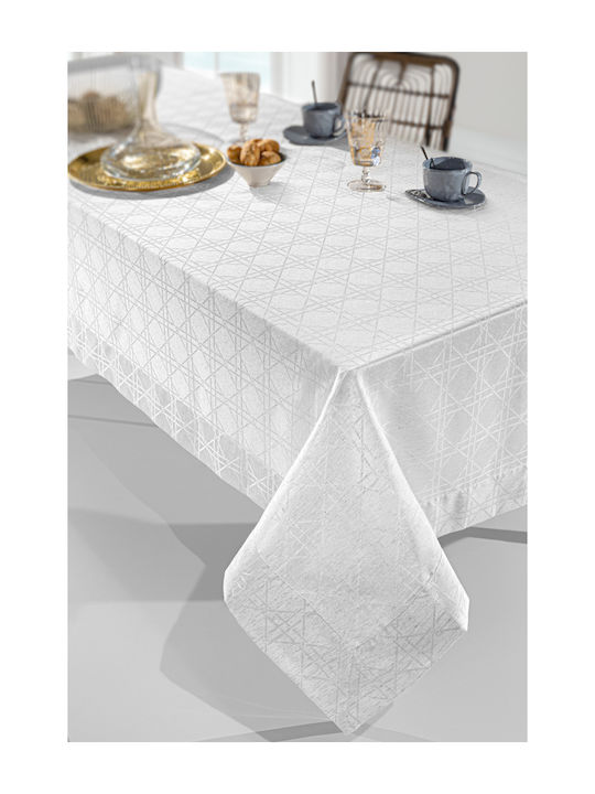 Guy Laroche Τραπεζομάντηλο Glamour White 160x220εκ.