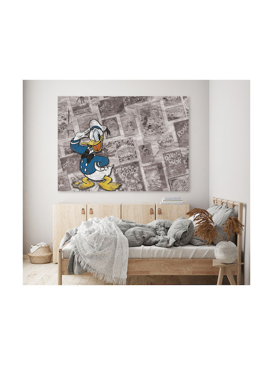 Παιδικός Πίνακας Donald Duck σε Καμβά 30x40εκ.