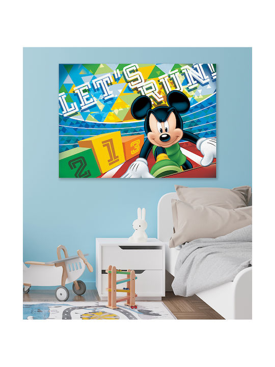 Παιδικός Πίνακας Mickey σε Καμβά 30x40εκ.