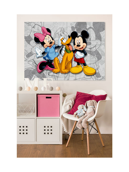 Kids Canvas Wall Painting Mickey & Friends 30x40cm