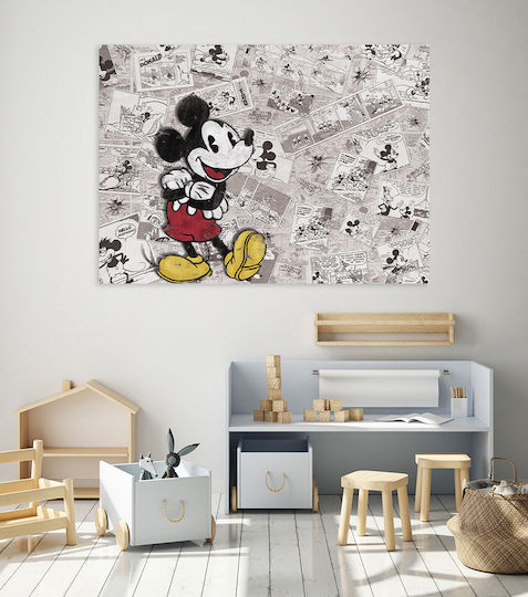 Kids Canvas Wall Painting Mickey 45x65cm