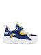 Memory Ruby 4 V Kinder Sneakers mit Klettverschluss Blau