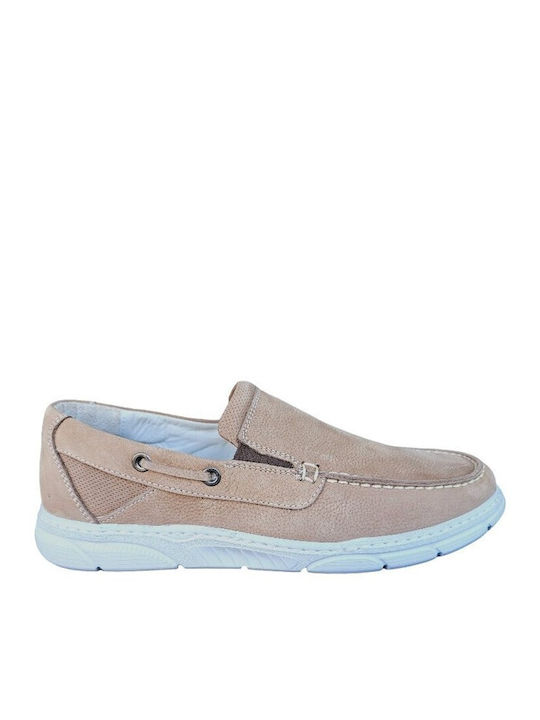 Boxer Men's Moccasins Beige