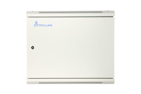 Extralink Επιτοίχια Καμπίνα Rack 12U Γκρι EX.12981
