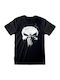 Kids Top Short-sleeved Black Lux In Tenebris Punisher