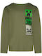 Kinderhemd Langarm Dark Green