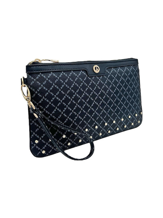 La tour Eiffel Women's Clutch Black