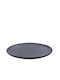 Espiel Oval Ceramic Decorative Platter Etna Gray 36x27x3cm