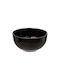 Secret de Gourmet Ceramic Salad Bowl Black 13.2x13.2x13cm