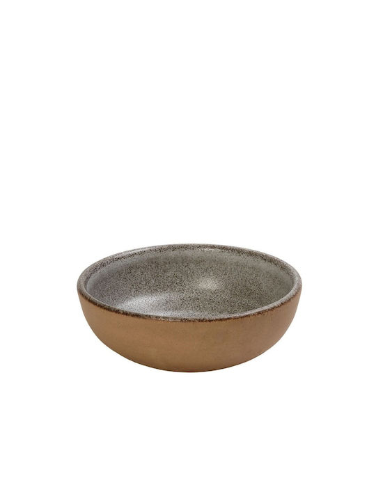 Espiel Calabria Ceramic Salad Bowl Gray 12.5x12.5x4.5cm