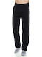 Sweatpants with Elastic Black