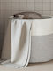 vidaXL Storage Basket Fabric Gray 40x40x35cm 1pcs