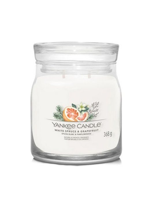 Yankee Candle Duftkerze Weiß 368gr 1Stück