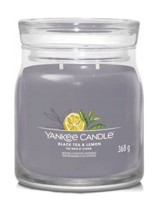 Yankee Candle Scented Candle Black Tea & Lemon ...