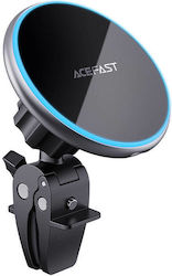 Acefast Suport Telefon cu Încărcare Wireless MagSafe Argint
