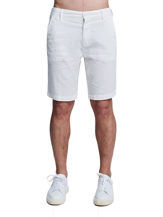 Staff Dylan Ανδρική Βερμούδα Chino Off White