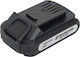 Raider Werkzeugbatterie Lithium 20V mit Kapazität 1.5Ah