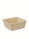 5Five Decorative Basket Metallic Beige 27.5x11x27.5cm
