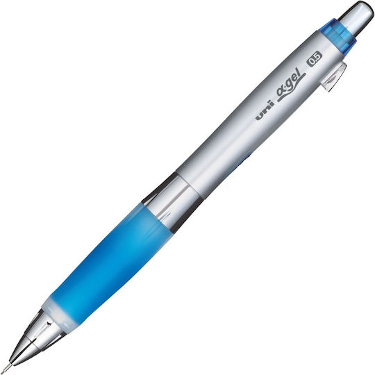 Uni-Ball Mechanischer Bleistift zum Zeichnen mit Radiergummi 1Stück Hellblau