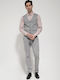 Herrenhosen Chino Elastisch Graue