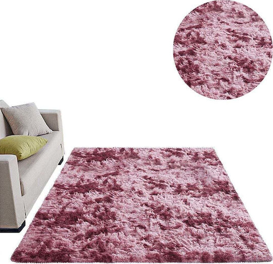 Strado Carpets Αντιολισθητικό Χαλί Ορθογώνιο Shaggy Pink 160x220cm