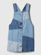 Kids Denim Dungaree Blue