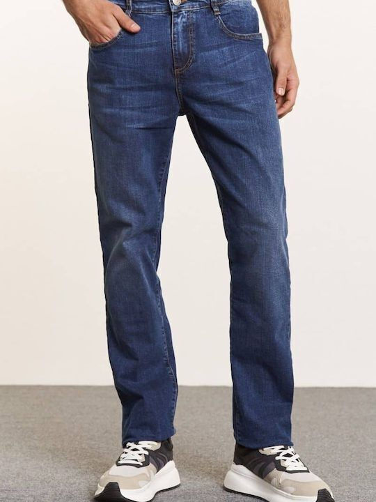 Edward Jeans Pantaloni de Bărbați din Jean Albastru