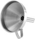 Fackelmann Trichter 40428 10 Cm Edelstahl Griff Grau