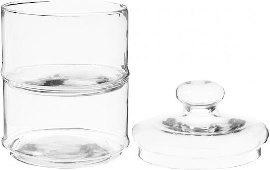 Secret de Gourmet Vază Utilizare Generală Cu Capac Sticlă Transparentă 3600ml 1 Bucată