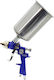 Geko Professional Πιστόλι Βαφής Αέρος HVLP Άνω Δοχείου 1.5mm