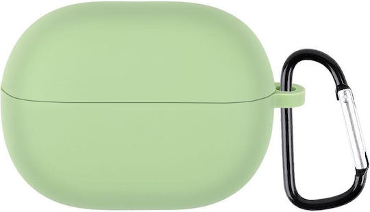 Protective Case Hülle Silikon mit Haken in Grün Farbe für Redmi Buds 3 Lite