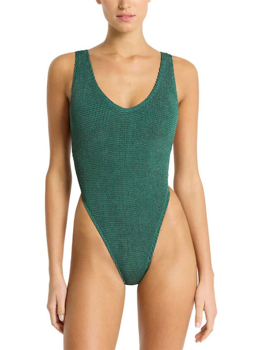 Bond-Eye One-Piece Swimsuit Green