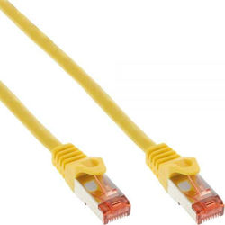 Intos Electronic 76912Y S/FTP Cat.6 Καλώδιο Ethernet 1.5m Κίτρινο