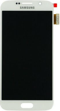 Screen Lcd+touch with Touch Mechanism for Samsung Galaxy S6 (White)