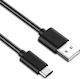 PremiumCord Regular USB 3.1 Cablu USB-C bărbătesc - USB-A Negru 0.1m (ku31cf01bk)