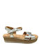 Kindersandalen Silber