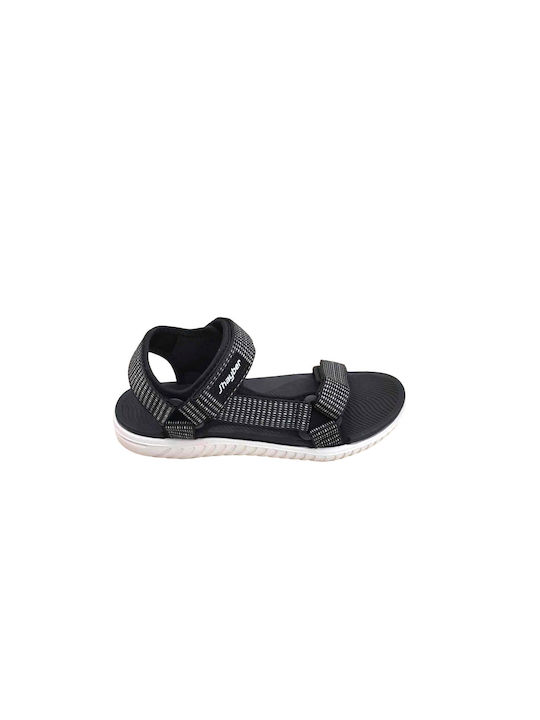 J-Hayber Anatomic Women's Sandals with Ankle Strap Black