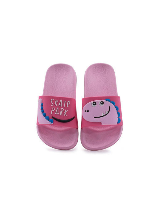 Love4shoes Παιδικές Σαγιονάρες Slides Ροζ