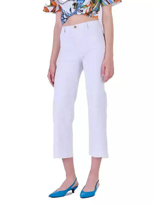 Silvian Heach Women's Jean Trousers White