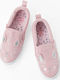Παιδικά Sneakers Slip-on Ροζ