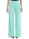 Halenar Damen Stoff Hose Turquoise
