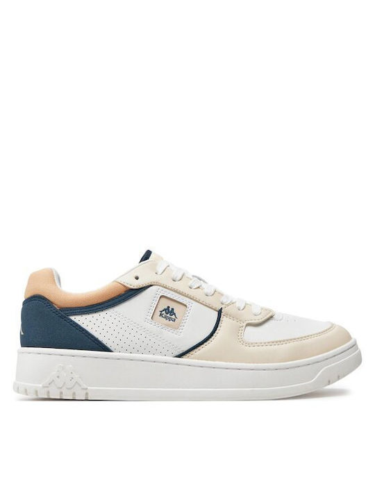 Kappa Ανδρικά Sneakers White Off / White / Blue Navy