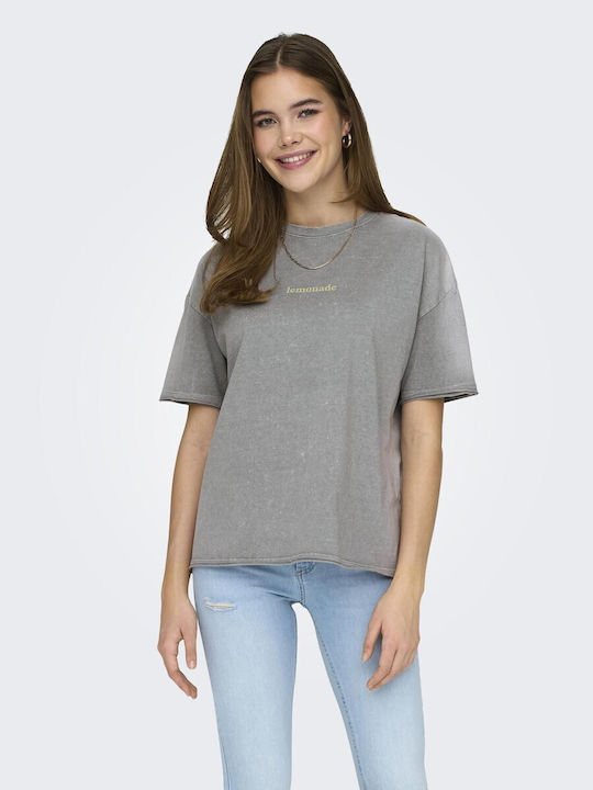 Only Damen Bluse Gray