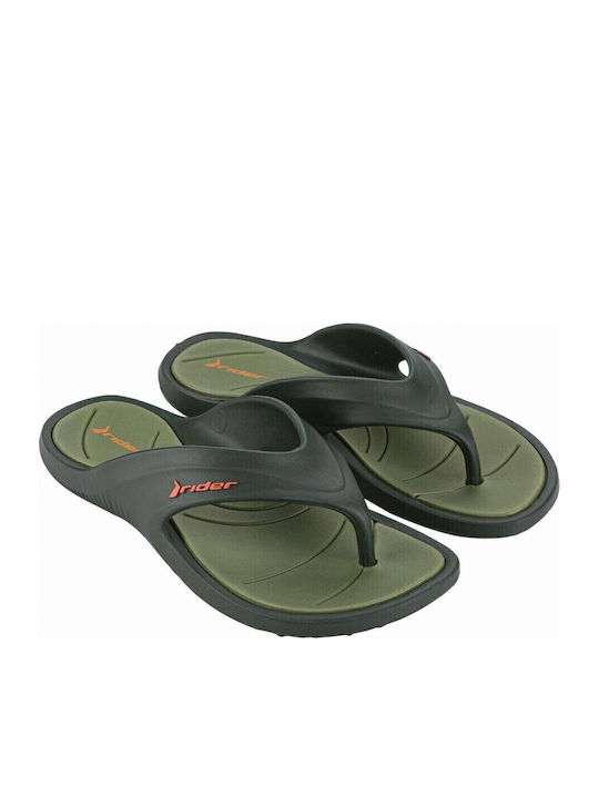 Rider Slapi Bărbați Flip Flops Kaki