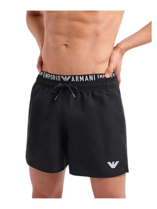 Armani Exchange Men's Swimwear Bermuda Black