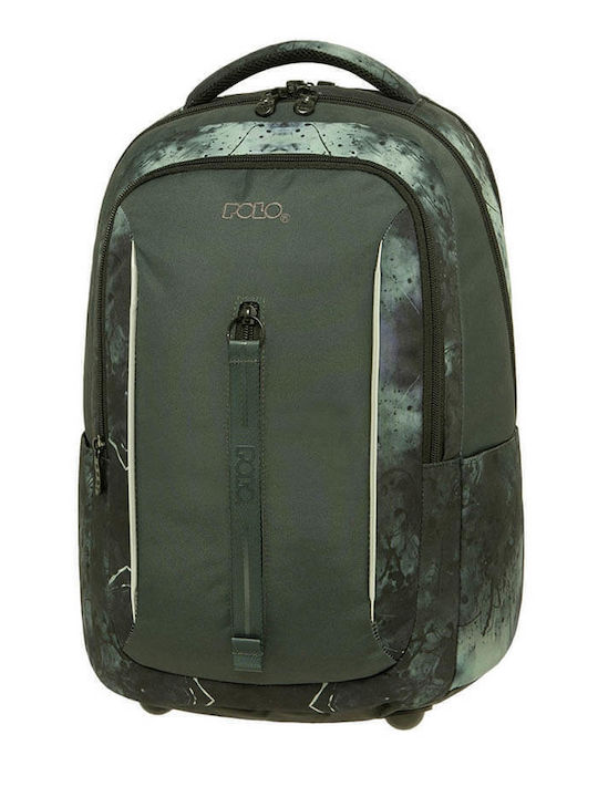 Polo Prodigy School Bag Backpack Junior High-High School in Green color 2024