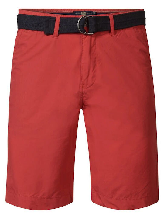 Petrol Industries Herrenshorts Chino Melon-red